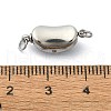 Tarnish Resistant 304 Stainless Steel Box Clasps STAS-Z066-05P-02-3