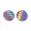 Ion Plating(IP) 304 Stainless Steel Pendants STAS-I671-05MC-1