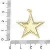 Brass Micro Pave Cubic Zirconia Pendants KK-C105-02G-3