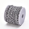 Tarnish Resistant 304 Stainless Steel Coffee Bean Chain CHS-G011-17P-4