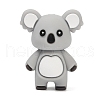 Koala Food Grade Silicone Focal Beads SIL-A009-04A-1