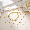 BENECREAT 48Pcs Brass Beads KK-BC0007-24-5