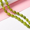 Natural White Jade Beads Strands G-O029-07A-5
