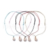 Adjustable Pendant Necklaces NJEW-JN02684-1