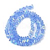Transparent Glass Beads Strands EGLA-P061-04A-AB01-2
