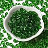 Transparent Colours Glass Seed Beads X-SEED-E001-T3x6mm-01-2