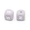 Silicone Beads SIL-WH0002-25C-W-1