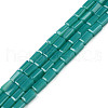 Opaque Solid Color Glass Beads Strands GLAA-N052-03-A09-1