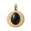 Natural Black Onyx(Dyed & Heated) Pendants STAS-C120-13G-05-1