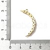 Brass Micro Pave Cubic Zirconia Pendants KK-I276-36G-3