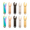 Biyun 10Pcs 5 Colors 304 Stainless Steel Pendants FIND-BY0001-04-1
