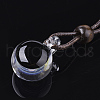 Handmade Lampwork Pendants LAMP-S190-02B-4