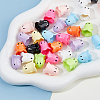 SUPERFINDINGS 36Pcs 9 Colors Plastic Bead Cone KY-FH0001-38-5