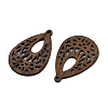 Walnut Wood Pendants WOOD-A025-04C-2
