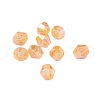 AB Color Plated Eco-Friendly Transparent Acrylic Beads TACR-X0001-03-4mm-3
