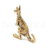Brass Kangaroo Display Decorations KK-D370-07AG-2