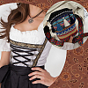 7M Flat Embroidery Polyester Ribbons OCOR-WH0003-011B-4