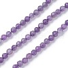 Natural Amethyst Beads Strands X-G-F619-12-3mm-1