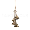 Iron Bell Pendant Decoration HJEW-JM02241-1