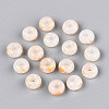 3/0 Baking Paint Glass Beads GLAA-G118-02J-1