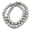 Electroplate Glass Beads Strands EGLA-V001-02I-2