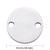 Anti-Tarnish 304 Stainless Steel Links Connectors STAS-I311-15A-P-3