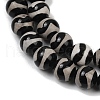 Tibetan Style dZi Beads Strands G-U022-A01-8mm-4
