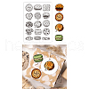 Custom Summer Theme PVC Plastic Clear Stamps DIY-WH0631-0274-9