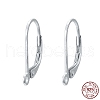 925 Sterling Silver Hoop Earrings X-STER-P032-06S-1