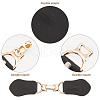 Fingerinspire 6 Sets Imitation Leather Toggle Buckle AJEW-FG0001-56-4