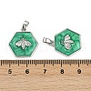 Brass Pendants KK-C093-04P-3