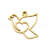 304 Stainless Steel Pendants STAS-M117-02A-G-1