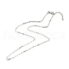 304 Stainless Steel Venetian Chains Necklaces NJEW-JN03636-02-2