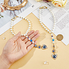 2Pcs Alloy Rhinestone Pendant Decorations HJEW-FH00021-3