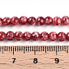 Baking Painted Glass Beads Strands DGLA-N003-4mm-A02-4