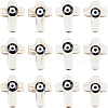 SUNNYCLUE 60Pcs Synthetic Turquoise Enamel Beads Strands G-SC0002-82-1