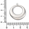 304 Stainless Steel Pendants STAS-P386-02A-P-3