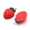 12Pcs 6 Styles Opaque Resin Pendants CRES-YW0001-19-2