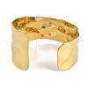 304 Stainless Steel Textured Cuff Bangles for Women BJEW-Z077-02G-3