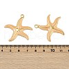 304 Stainless Steel Enamel Pendants STAS-L290-12G-3