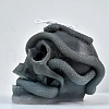 DIY Halloween Skull & Snake Candle Food Grade Silicone Statue Molds SNAK-PW0001-11-2