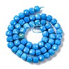 Natural Howlite Beads Strands G-G001-B03-04-3