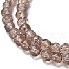 Crackle Glass Beads Strands CCG-Q001-4mm-07-3
