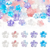 50Pcs 5 Colors Cellulose Acetate(Resin) Beads RESI-TA0001-69-9