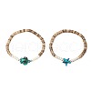 Sea Turtles and Starfish Coconut Beads Bracelets BJEW-JB11882-01-2