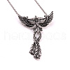 Alloy Pendant Necklaces FS-WGC7946-01-2
