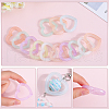 SOFPLATE 50Pcs Luminous Acrylic Bead Frame OACR-SP0001-09-6