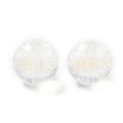 Transparent Acrylic Beads OACR-C016-25-1