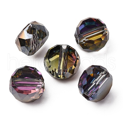 Electroplate Glass Beads EGLA-U003-01A-HP01-1
