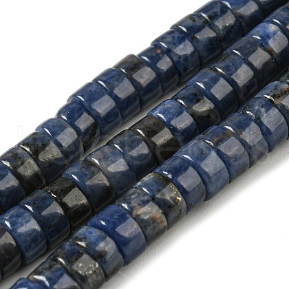 Natural Dumortierite Beads Strands G-M420-A01-01-1